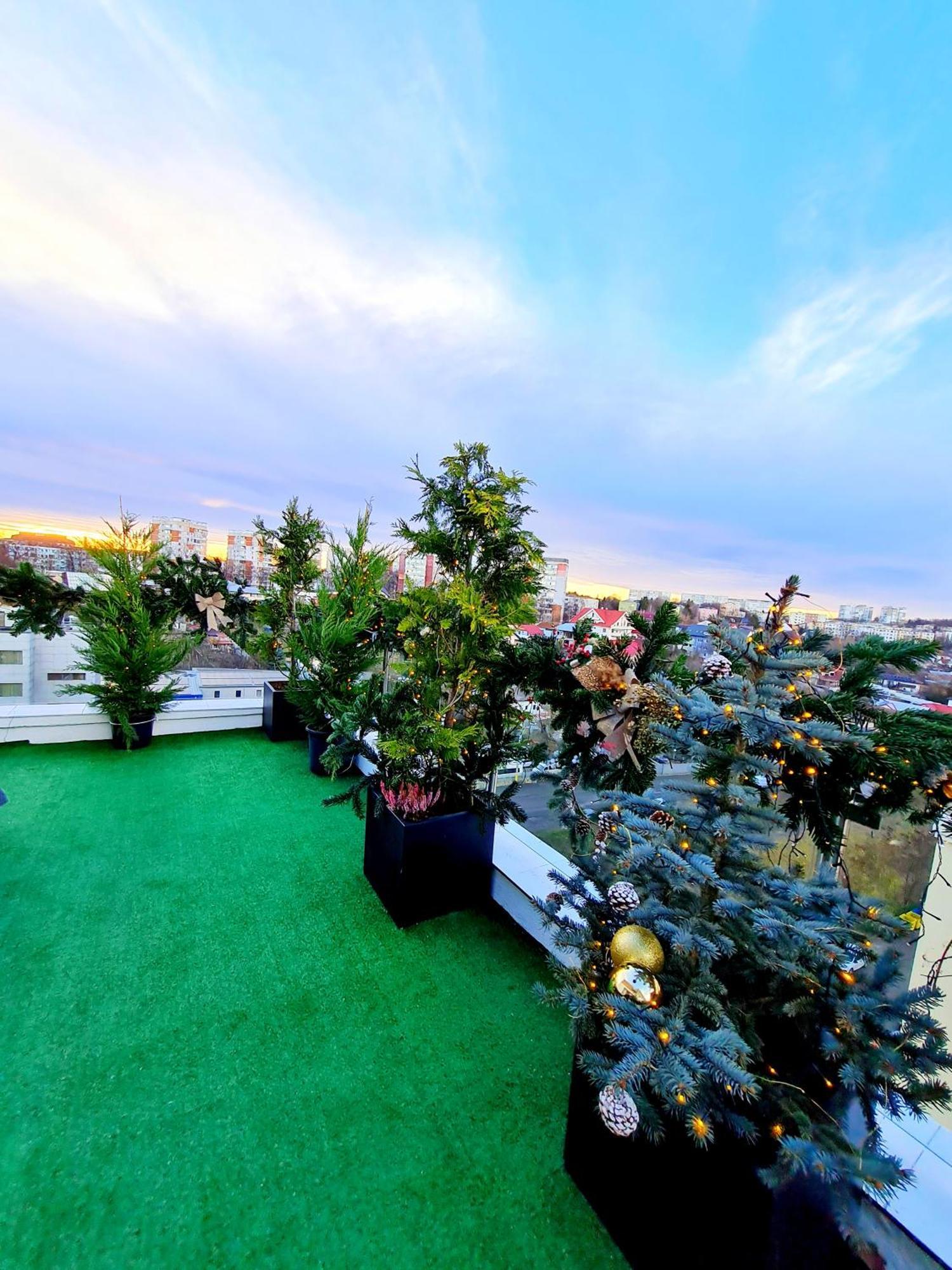 Apartamento Penthouse View Aeroport Iasi Exterior foto