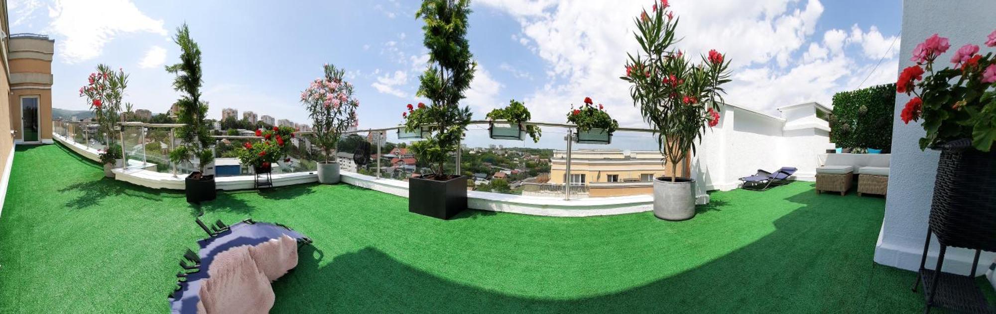 Apartamento Penthouse View Aeroport Iasi Exterior foto
