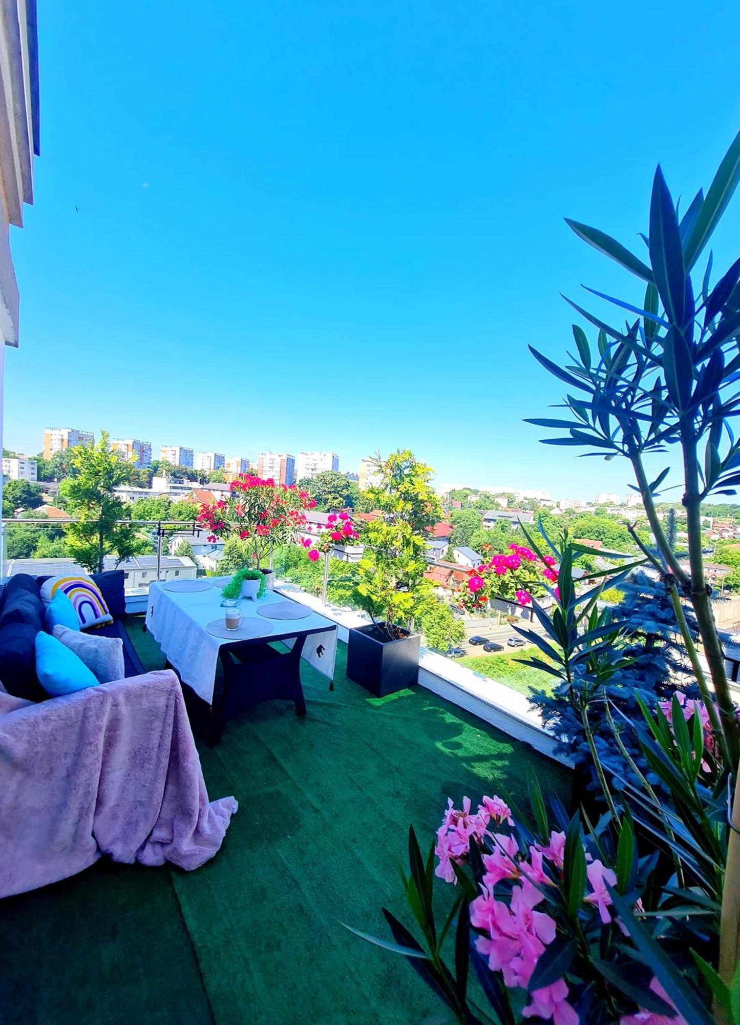 Apartamento Penthouse View Aeroport Iasi Exterior foto